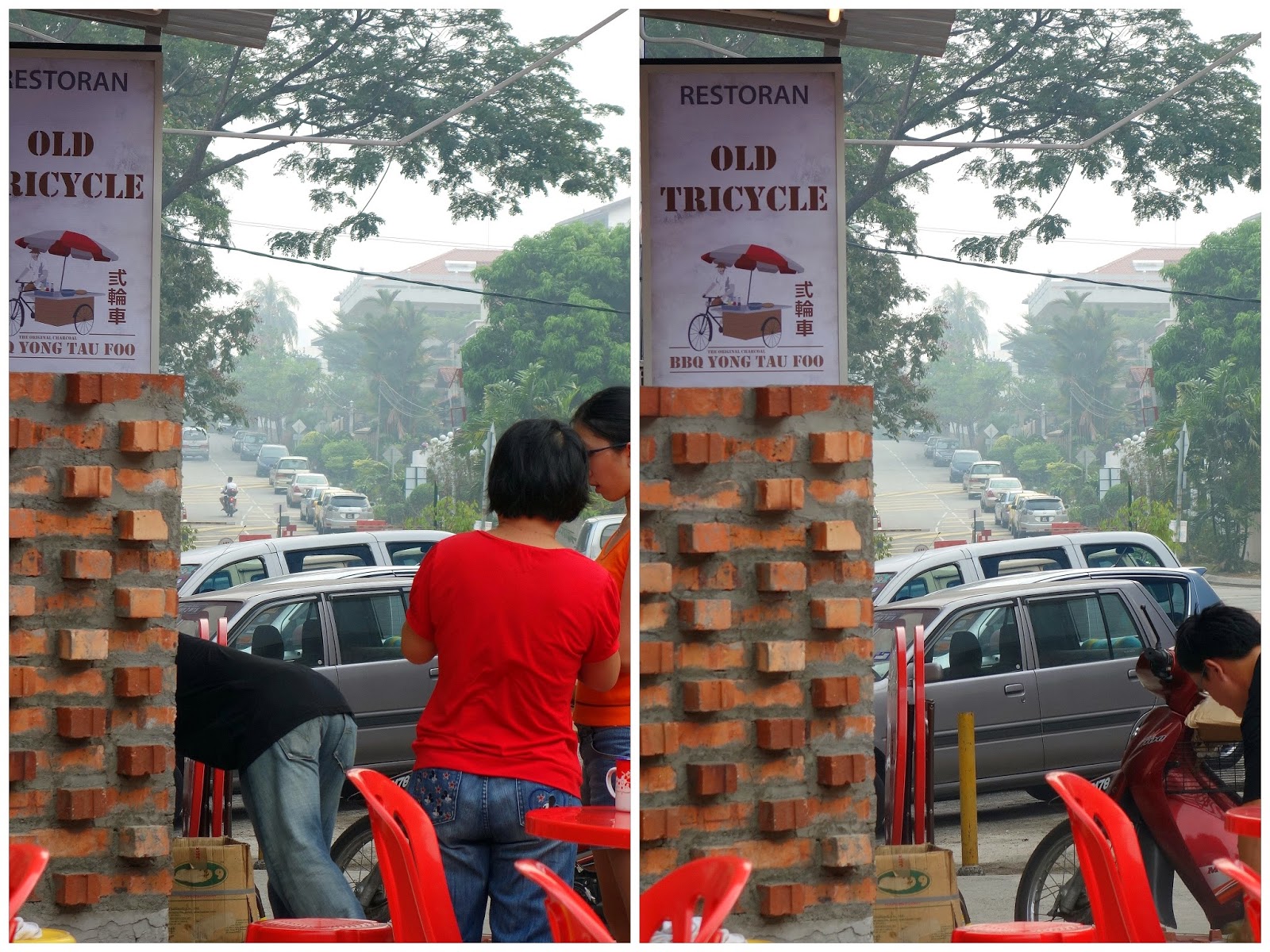 Eat Drink KL Old Tricycle Charcoal BBQ Yong Tau Foo Taman Desa