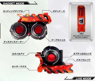 [Review] Gaia Memory & Memory Gadget Kamen Rider W