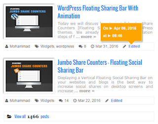 Cara Membuat Recent Post dengan Gambar Thumbnail di Blog Cara Membuat Recent Post dengan Gambar Thumbnail di Blog