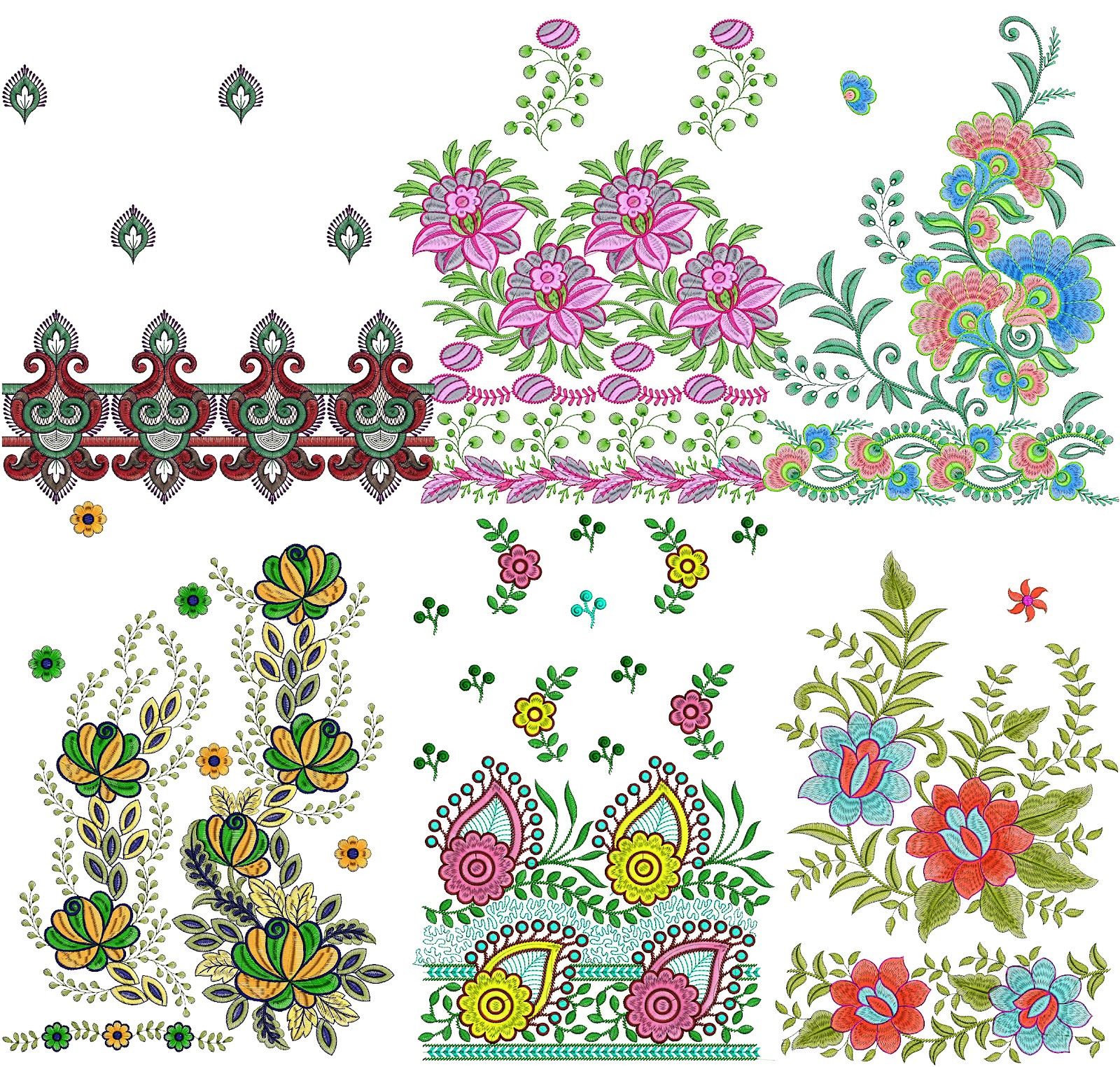 gujarati cultural ladies dress embroidery design Latest Embroidery