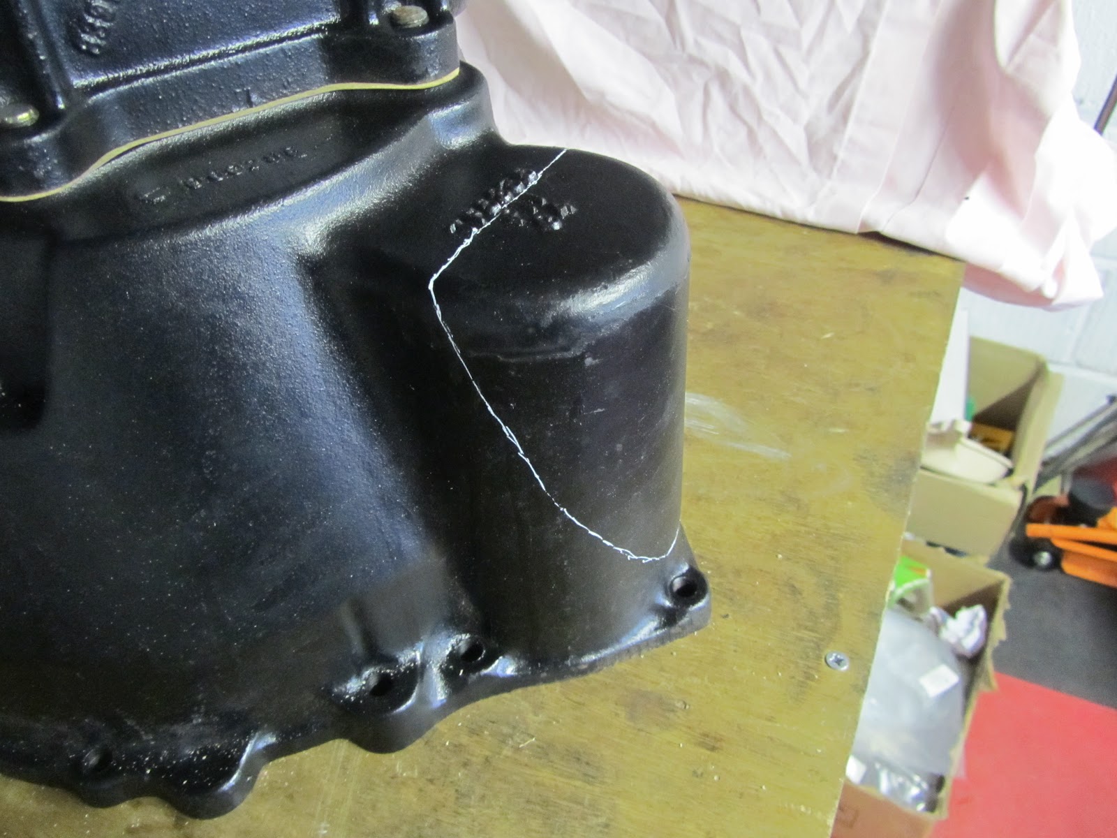 Richard's GBS Zero Gearbox bell housing & clutch release