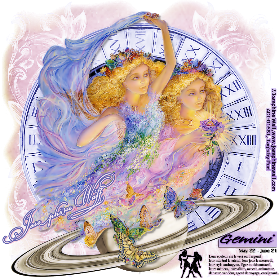 MI RINCÓN GÓTICO ZODIACOS DE JOSEPHINE WALL "PISCIS", "ARIES", "Tauro