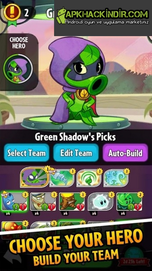 Plants vs. Zombies Heroes Hile 1.18.13 MOD APK (Para Hileli