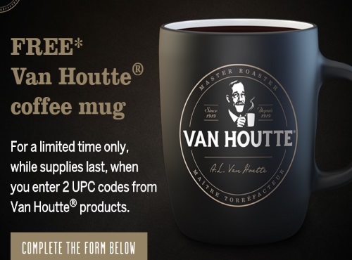 Van Houtte Free Coffee Mugs Van Houtte Free Coffee Mugs