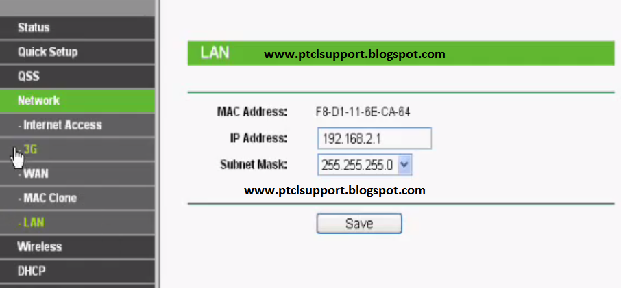 tp link router configuration