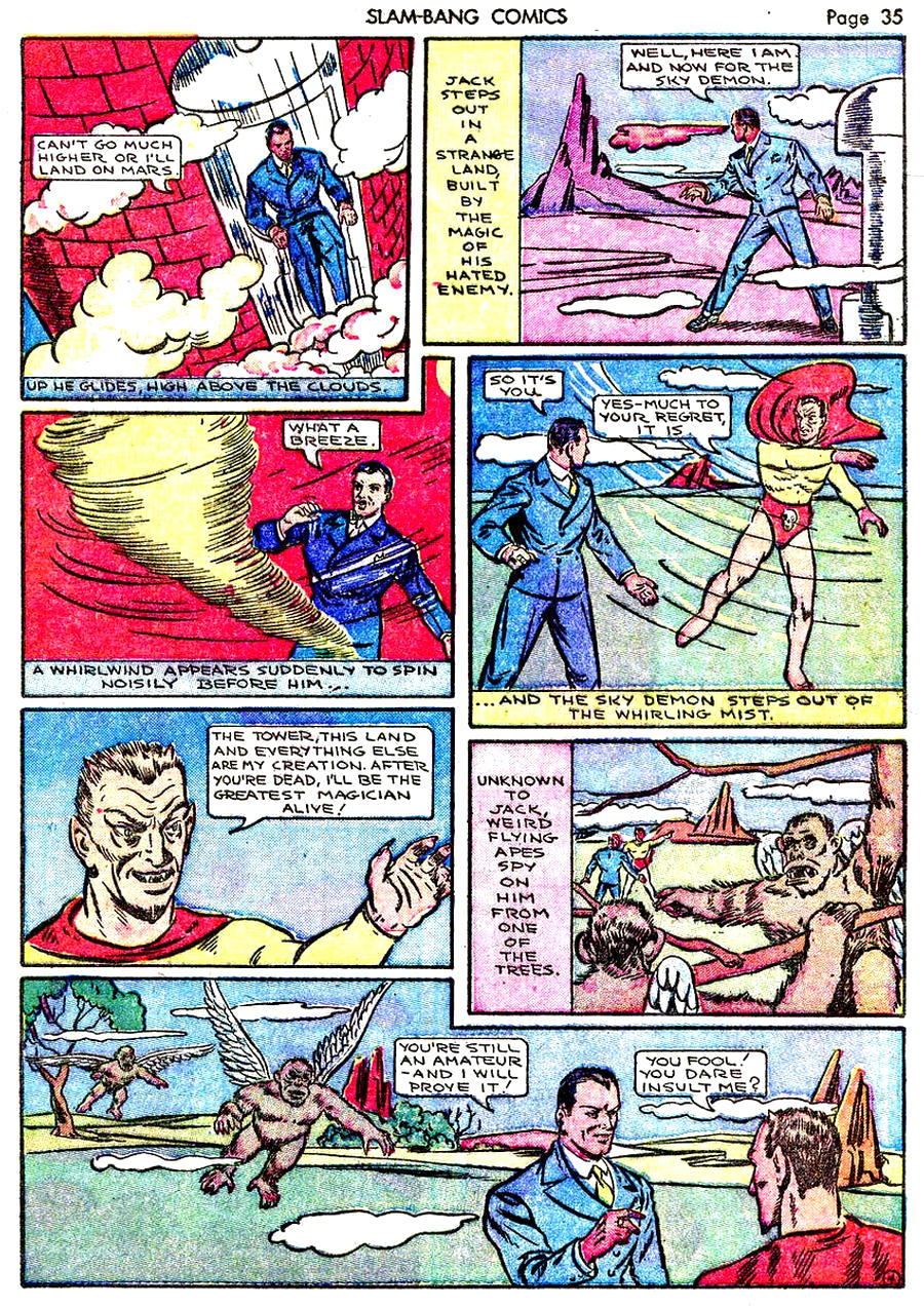 Pappy's Golden Age Comics Blogzine: Number 2084: Bring on the flying ...