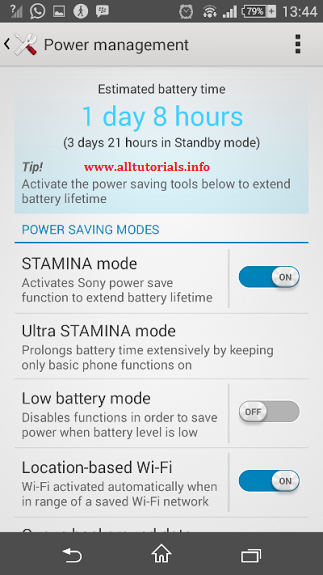 tips cara menghemat baterai di android