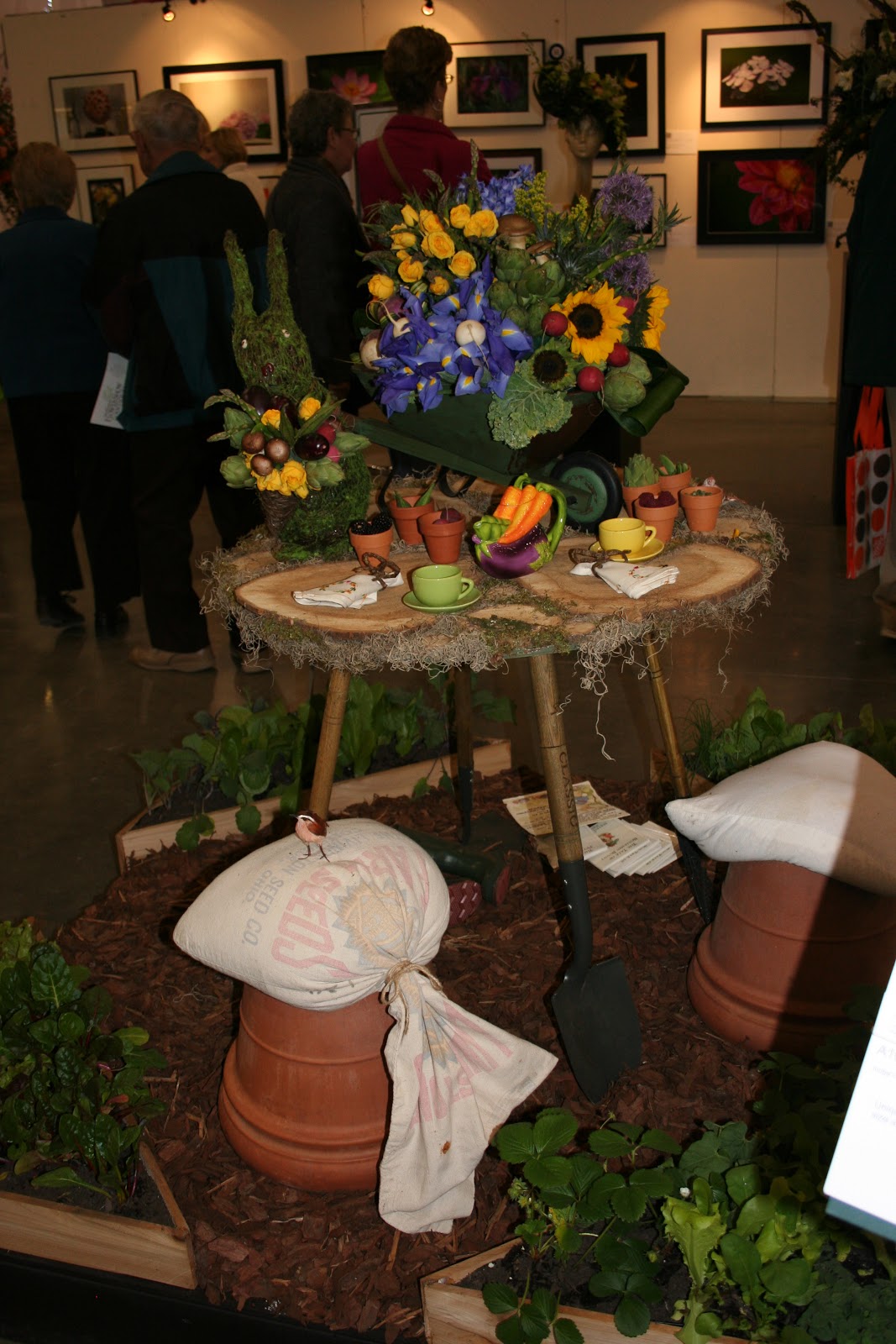 Tea With Friends Tea scenes at the Southeastern Flower Show