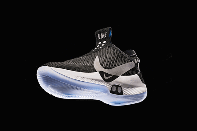 new nike self lacing sneakers