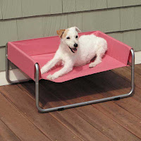 Pet Cot is ideal for outdoor use and effectively keeps biting insects away from pets.