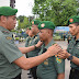 Enam Perwira Kodim 0418/Palembang Diserah Terimakan