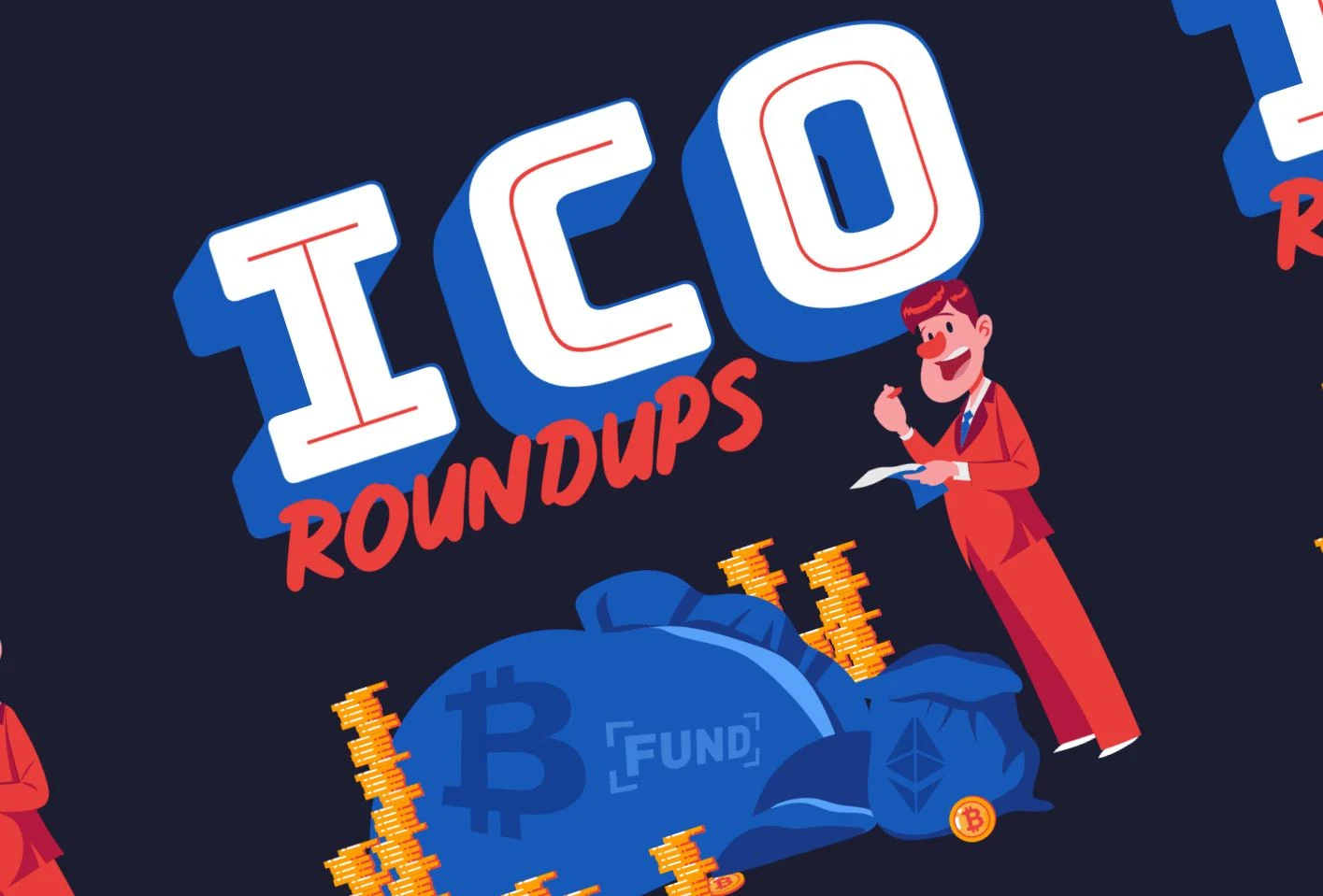 ICO Roundups: Revolutionary Way To Get Funded - #infographic
