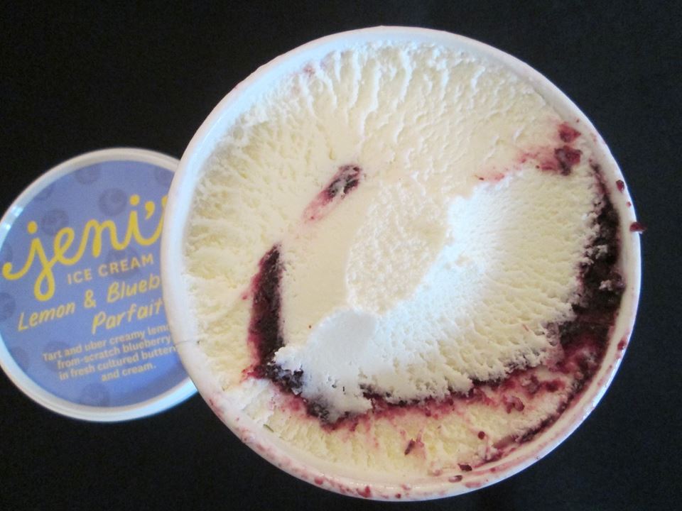 David's Ice Cream Reviews Jeni's Lemon & Blueberries Parfait