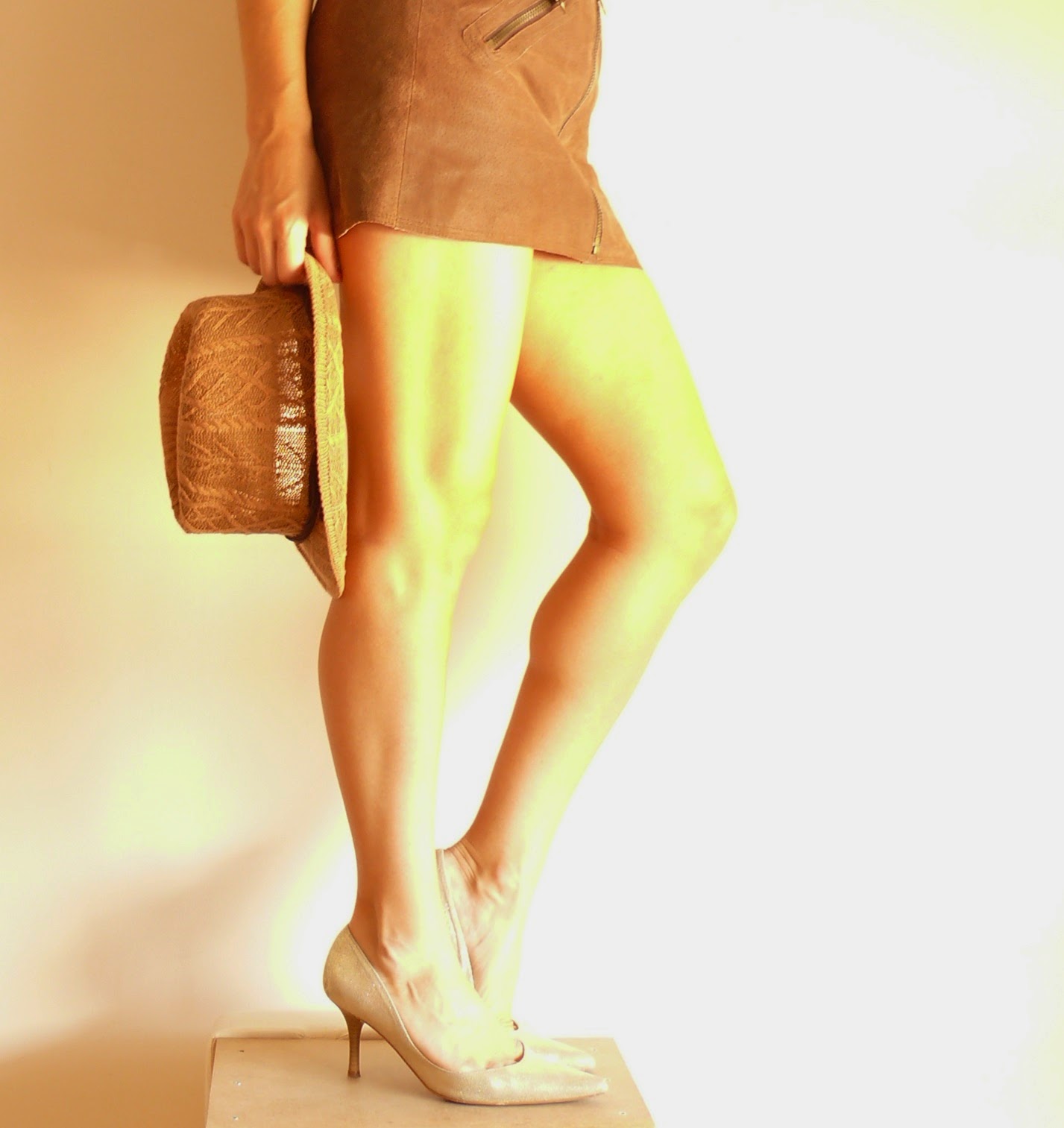 camel stilettos