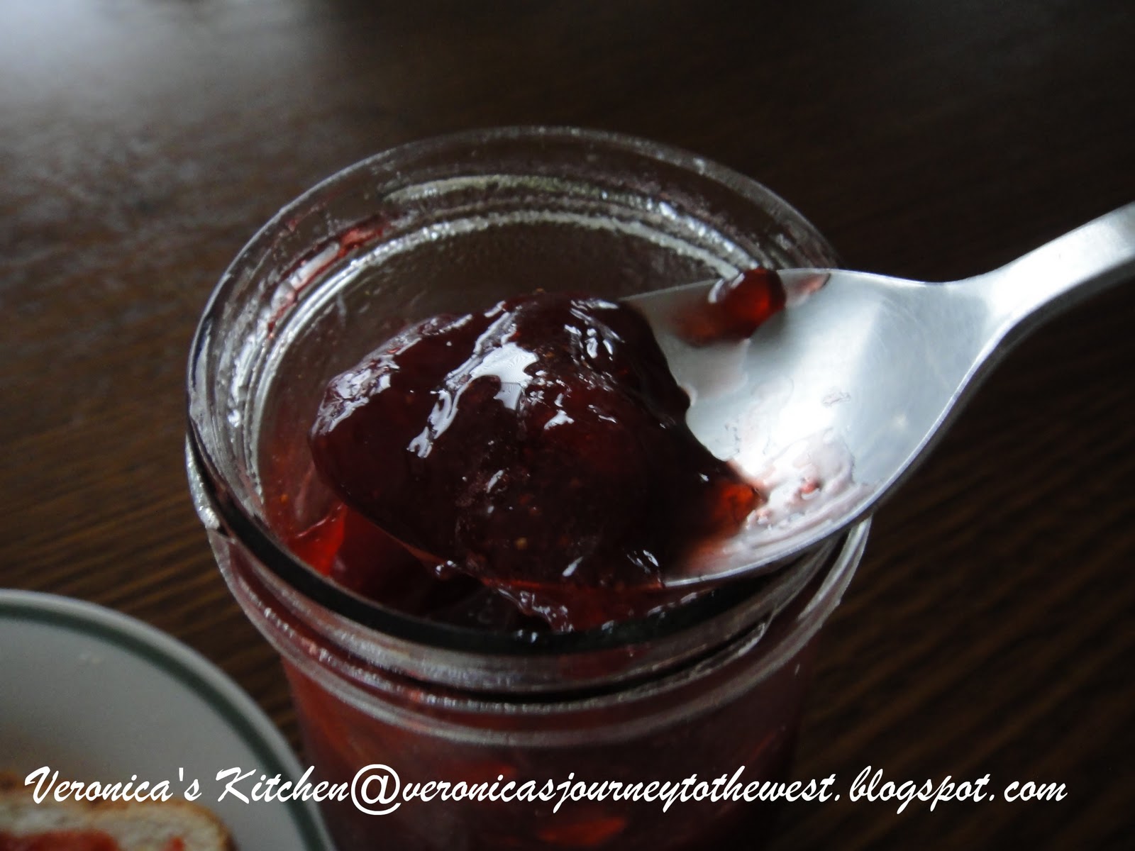Veronica's Kitchen Strawberry Jam Bread Machine Method