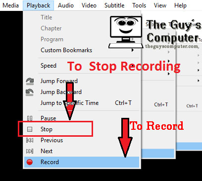 Click on Media To Record the Screen Using Vlc How to record screen using VLC media Player