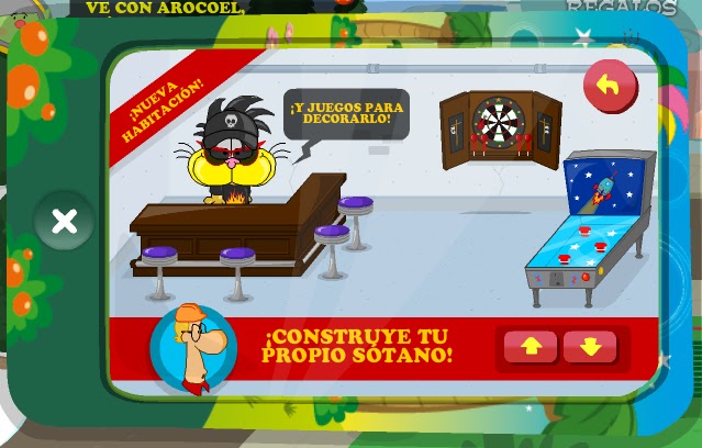 Mundo Gaturro: ¡NUEVA HABITACIÓN! - ¡CONSTRUYE TU PROPIO SÓTANO!