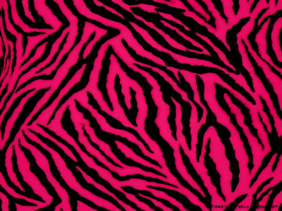 Hot Pink Zebra Print