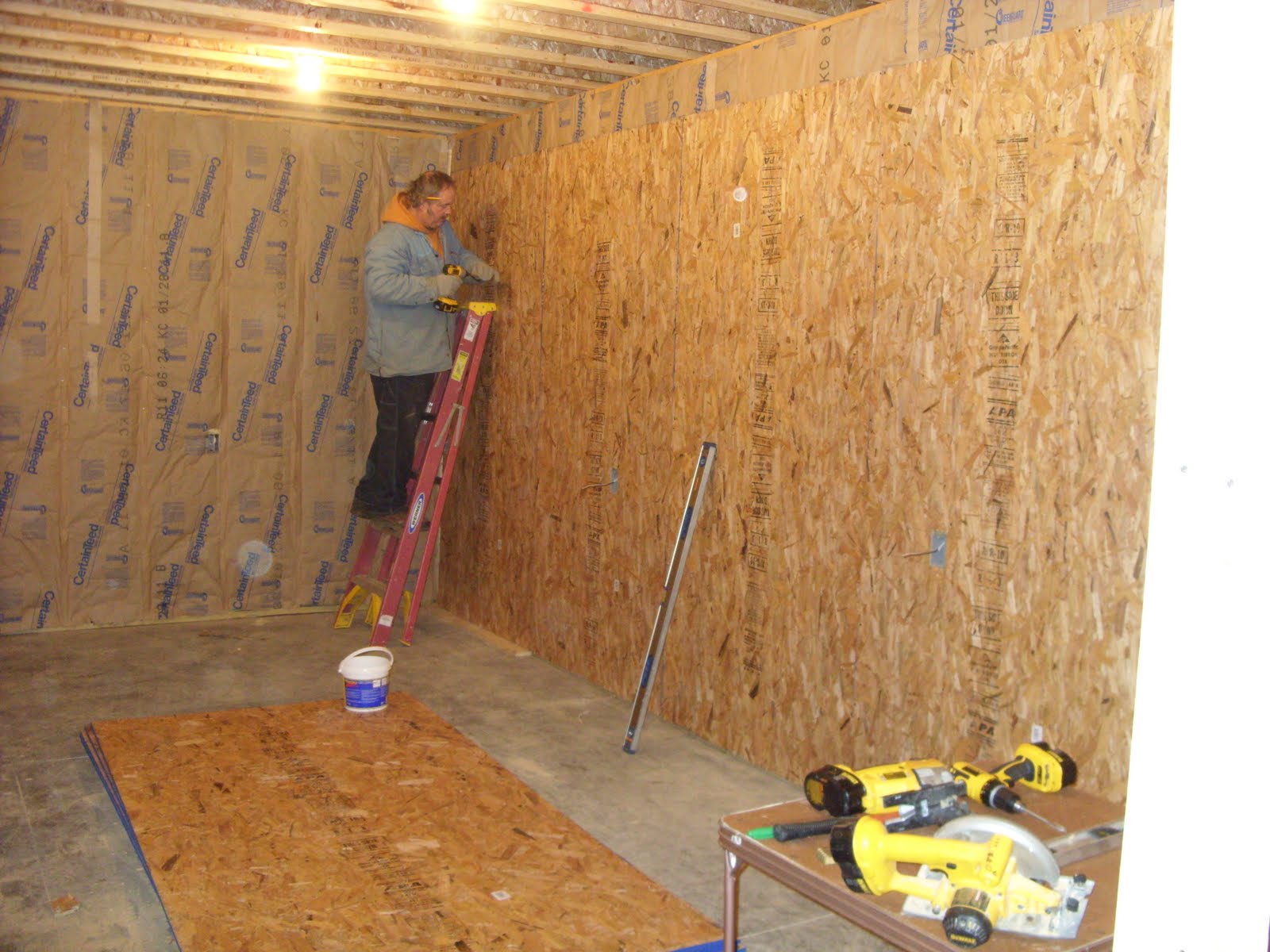 Painted Osb Walls Homideal