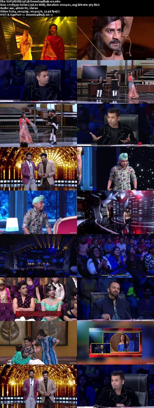 India’s Next Superstars 25 February 2018 Episode 14 HDTV 480p