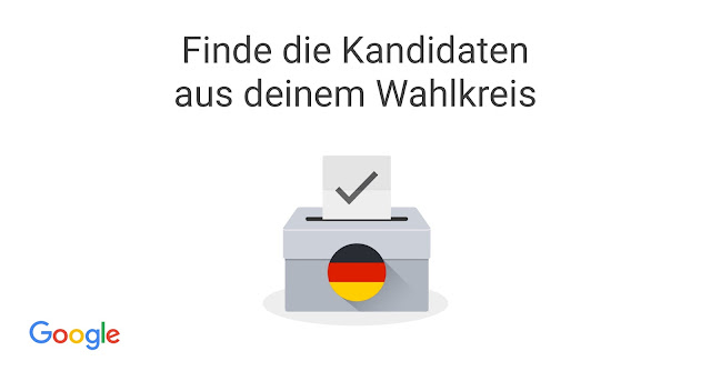Abbildung einer Wahlurne mit einer Deutschland-Fahne