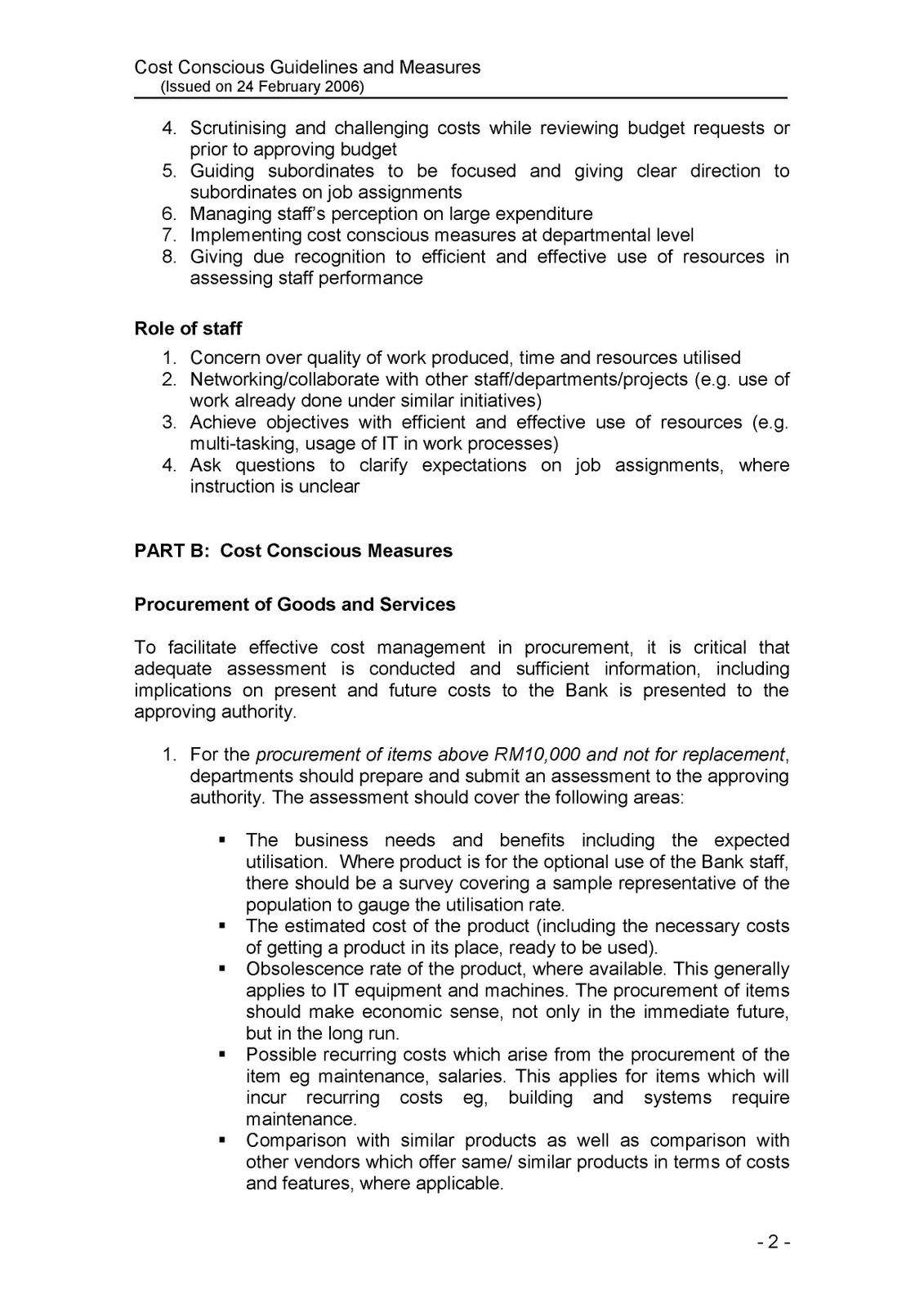 Cost Conscious Culture CCC Guidelines cost-conscious-culture-ccc-guidelines