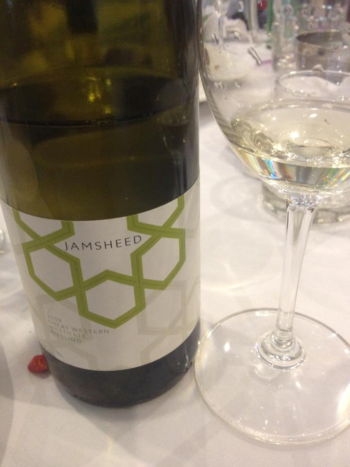 Jamsheed Great Western Riesling 2009 Australian Wine Review