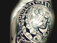 Arm Taurus Zodiac Sign Tattoo For Men