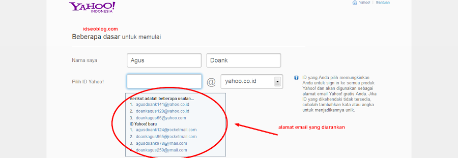 Cara Membuat Email di Yahoo