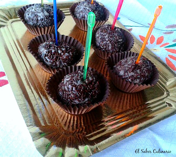 trufas de chocolate receta facil