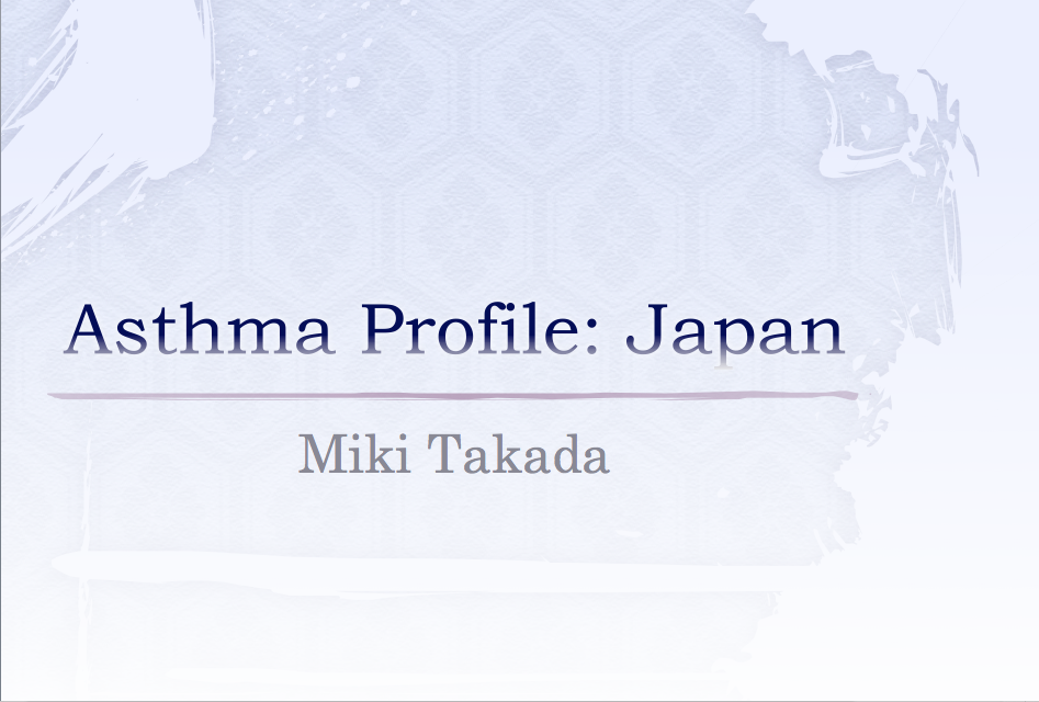 Asthma in Japan!!!