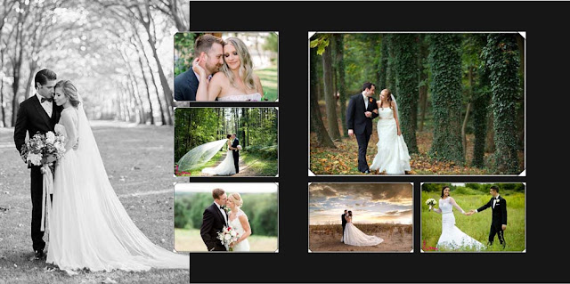 Western Wedding Album PSD Designs Sheet Size 25x50 Western Album Designs