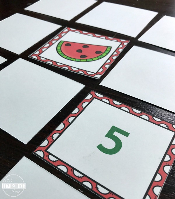 FREE Watermelon Seeds Counting Set