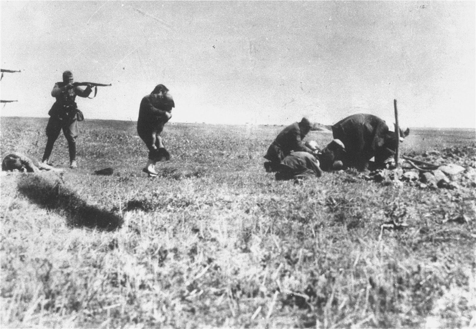 Executions of Kiev Jews by German army mobile killing units, 1942