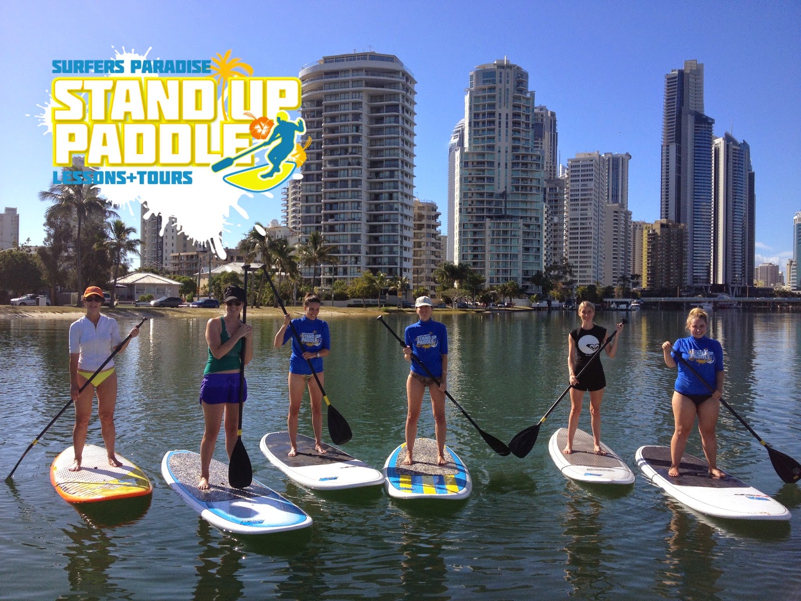 Surfboard Hire Gold Coast Stand Up Paddle (SUP HIre in Surfers Paradise