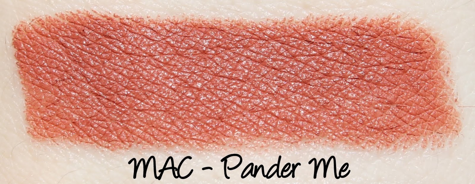 MAC Pander Me Lipstick Swatches & Review