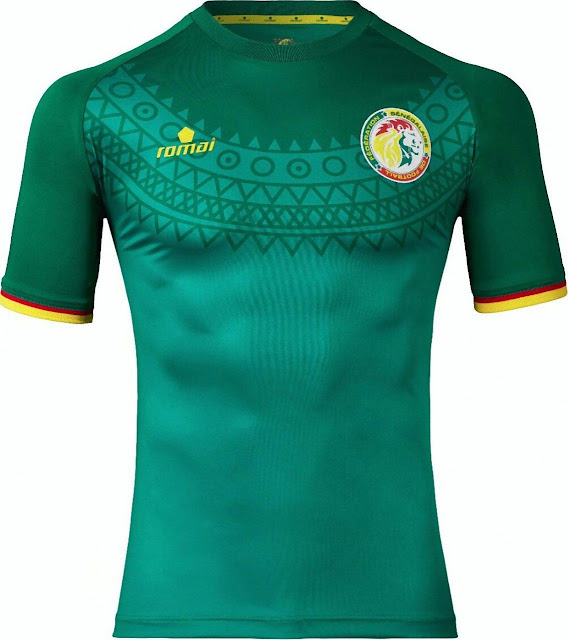 セネガル代表 2017 ユニフォーム-アウェイ-アフリカネイションズカップ