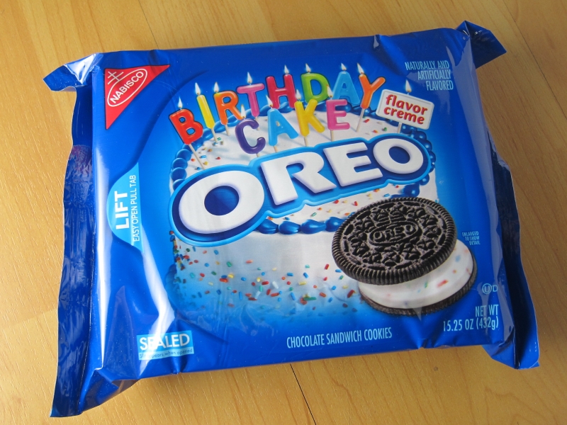 Oreos birthday cake