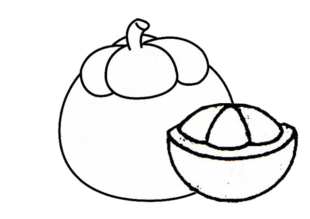Gambar Buah Manggis - Gambar Buah