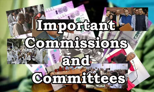 List of Important Commissions and Committees