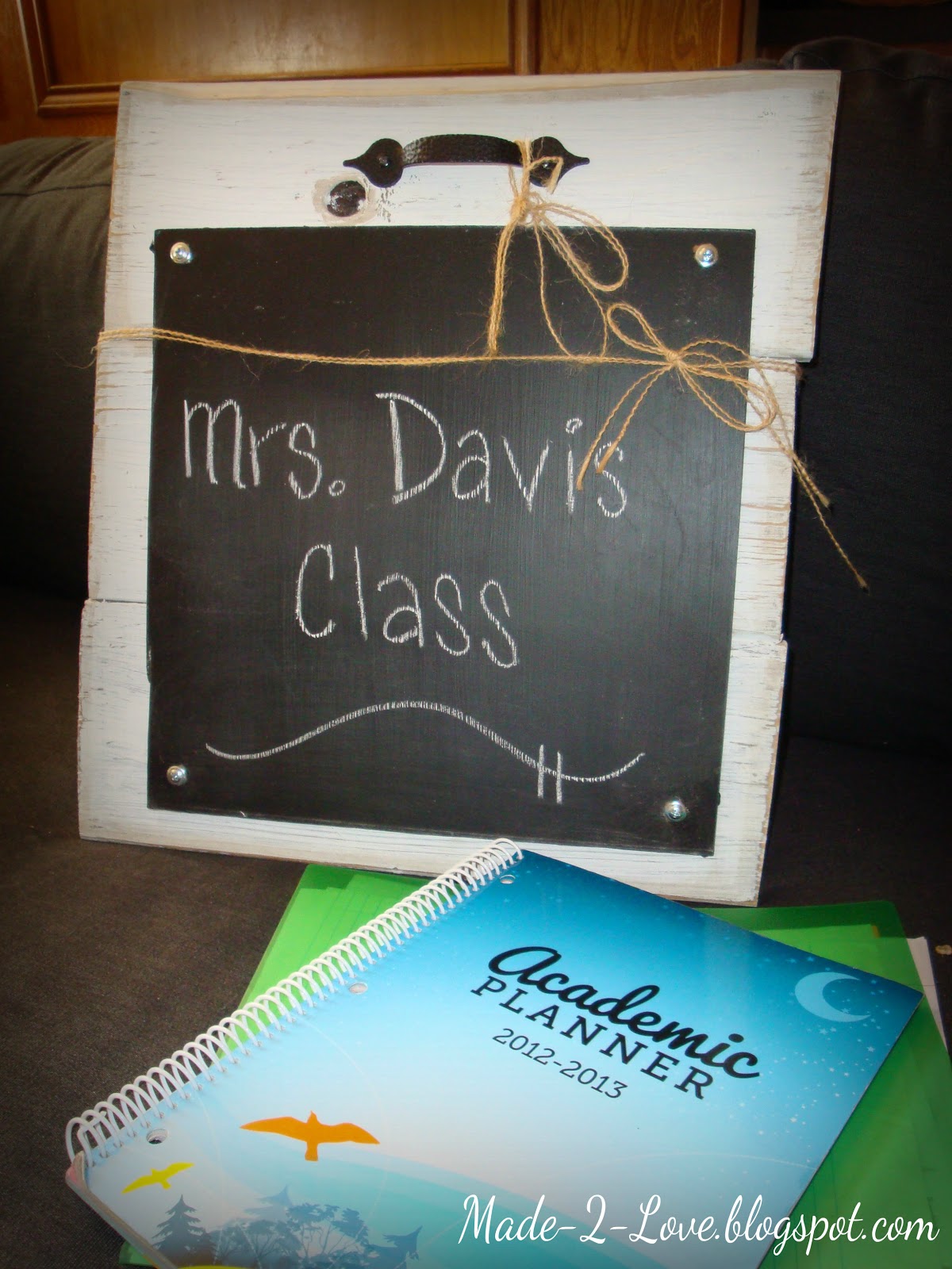 Made To Love DIY Chalkboard