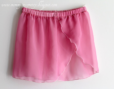 mommy sew pretty: Simple Ballet Skirt- A tutorial