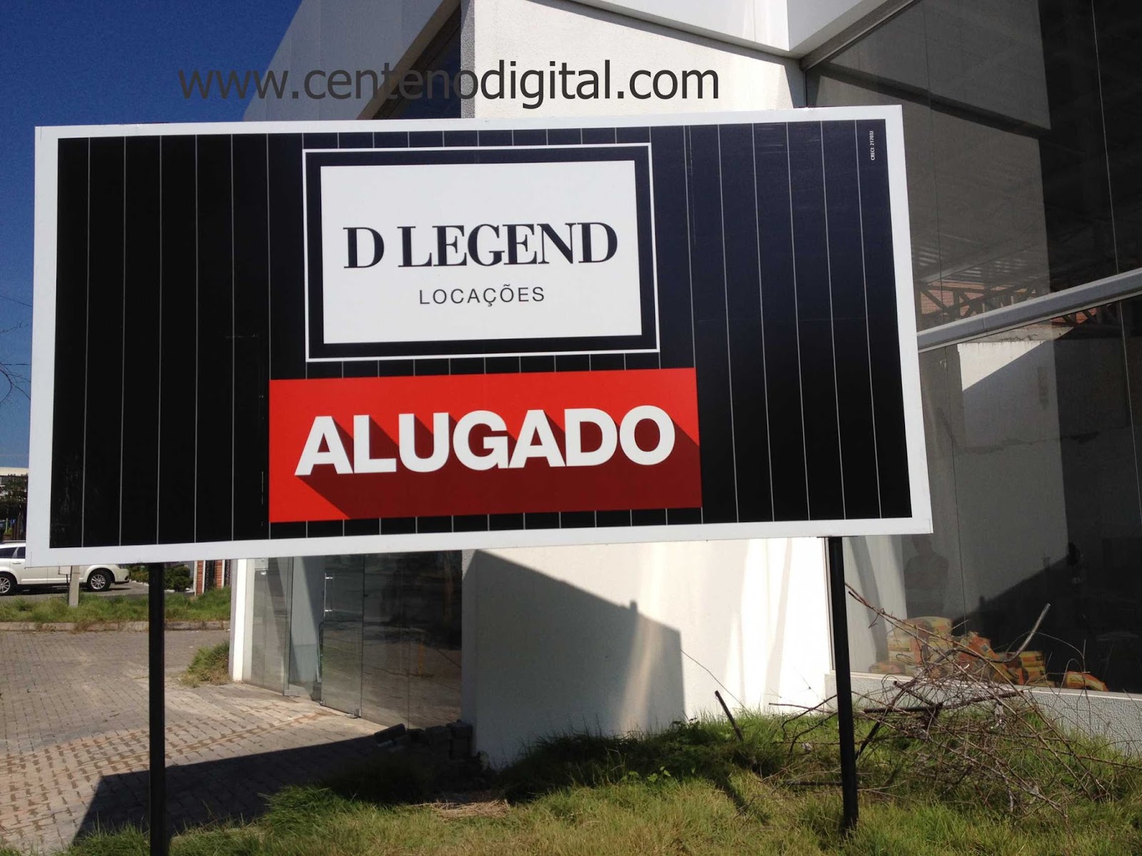 PLACA DE VENDE-SE - PLACA DE ALUGA-SE | Centeno Comunicação Visual