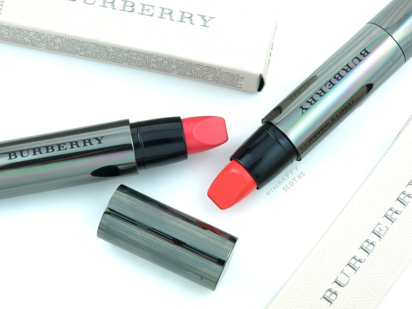 Burberry Full Kisses Lip Colors: Review and Swatches | The Happy Sloths:  Beauty, Makeup, and Skincare Blog with Reviews and Swatches