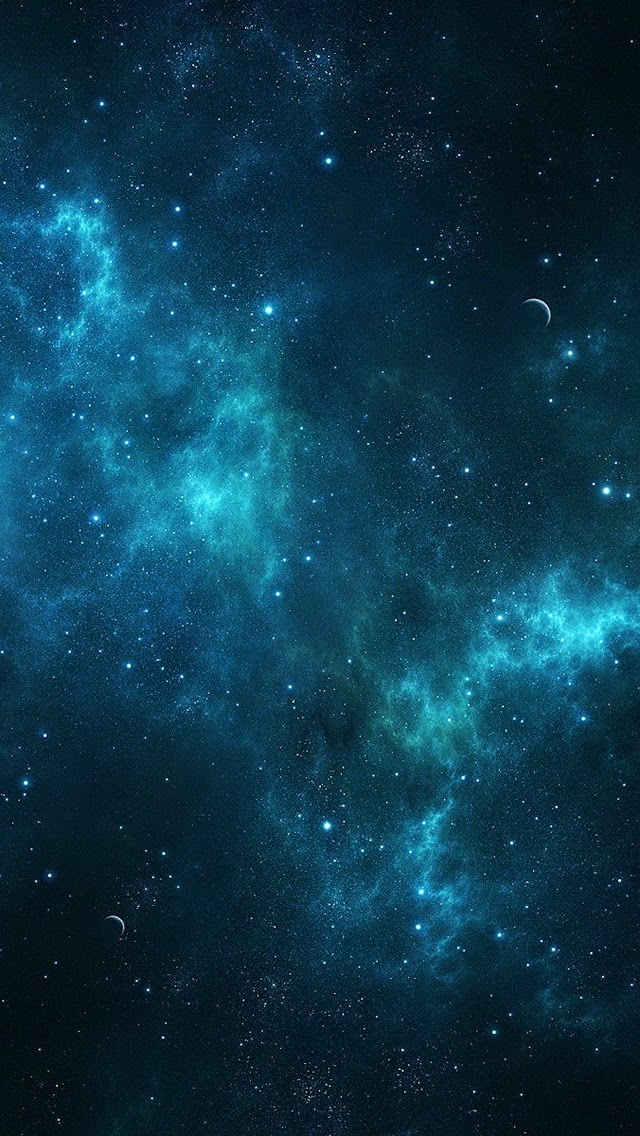 Deep Blue Space android hd Wallpaper android hd wallpaper
