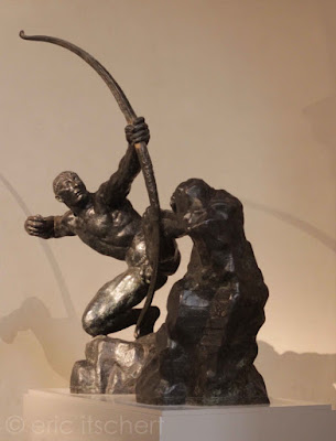 Sculptures, Antoine Bourdelle, musée des beaux arts de Lyon, Héraklès archer, Héraclès, 