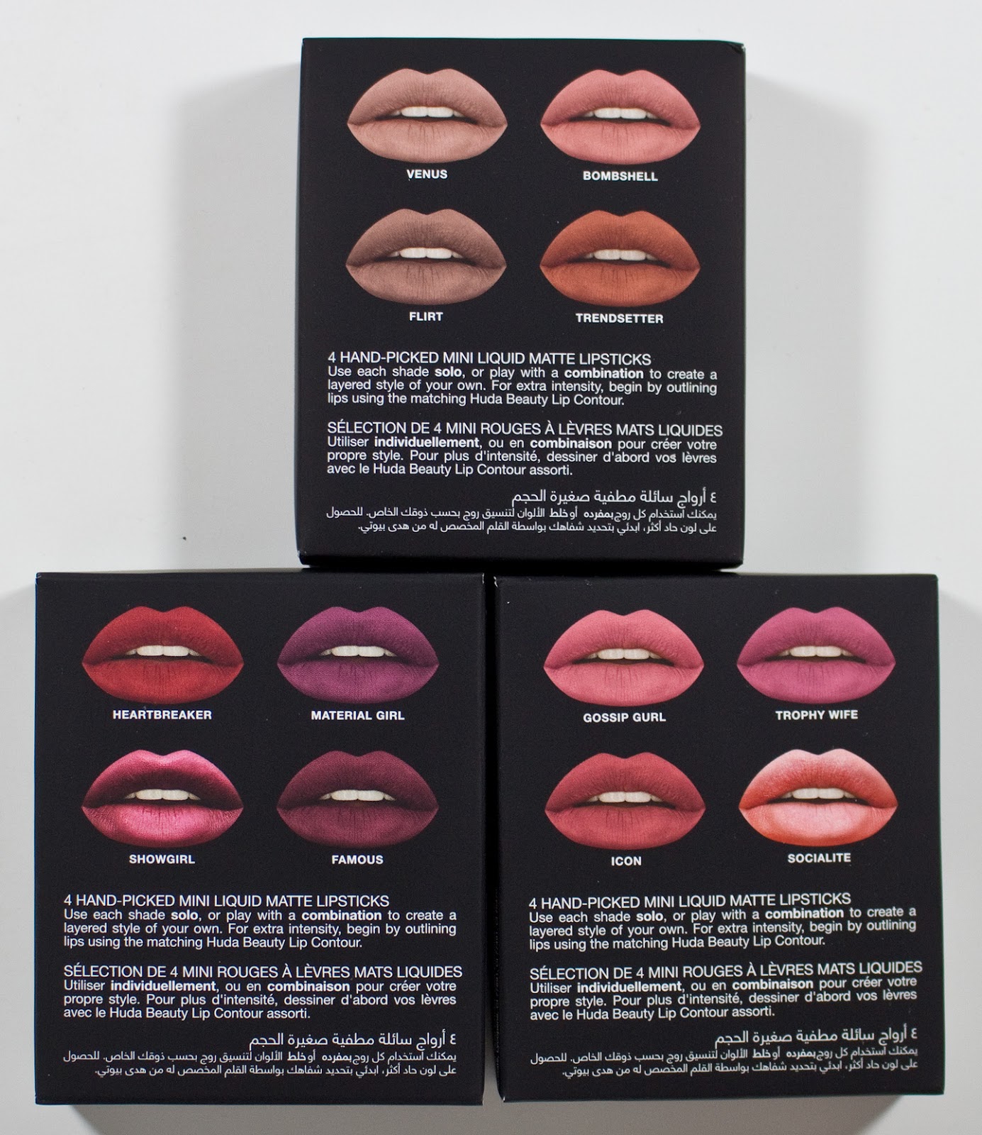 WARPAINT and Unicorns Huda Beauty Liquid Matte Lipstick in Red Edition