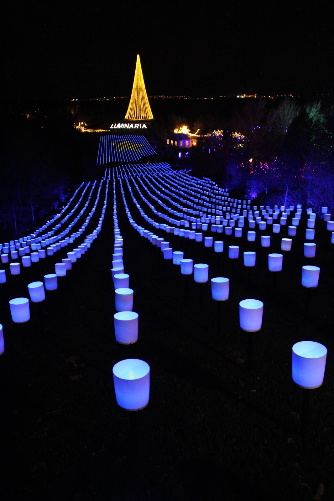 Beit Emmett Luminaria at Thanksgiving Point