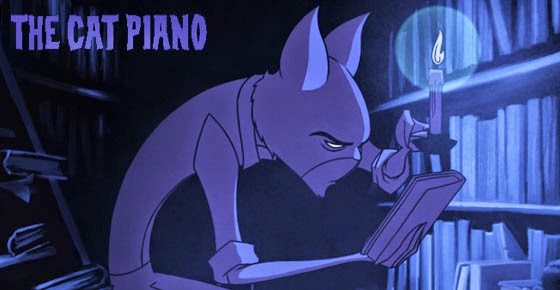 the cat piano