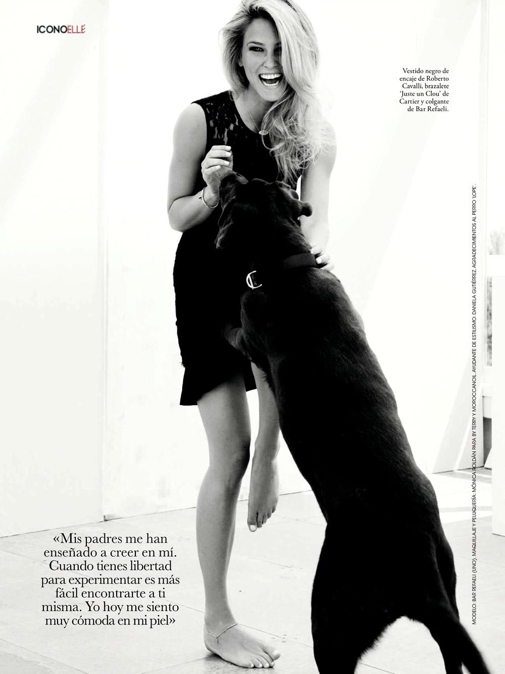 Bar Refaeli by Juan Aldabaldetrecu Magazine Photoshoot For Elle Spain